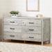 South Shore Gravity 6 Drawer Double Dresser Wood in Brown | 31.38 H x 59.25 W x 18.88 D in | Wayfair 11896