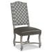 Side Chair - Fairfield Chair Bartow 24" Wide Side Chair Polyester/Other Performance Fabrics in Blue/Brown | 46.5 H x 24 W x 30 D in | Wayfair