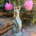 HomeStyles Life's a Beach Sexy Mermaid on Coastal Rock Statue Concrete/Stone in White | 8.75 H x 4 W x 3.5 D in | Wayfair 99295