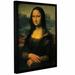 Vault W Artwork 'Mona Lisa' by Leonardo Davinci Framed Painting Print on Wrapped Canvas in Black/Brown | 8 H x 10 W x 2 D in | Wayfair