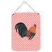 Gracie Oaks Dutch Bantam Chicken Hanging Prints Wall Décor Metal in Pink | 12 H x 16 W x 0.03 D in | Wayfair E63356C26B294C12B4069BC10DC8CFE1