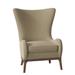 Wingback Chair - Fairfield Chair Casper 33" Wide Polyester Wingback Chair Fabric in Brown | 42 H x 33 W x 32.5 D in | Wayfair