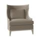 Wingback Chair - Fairfield Chair Baird 34" Wide Wingback Chair Polyester in Gray/Brown | 40.5 H x 34 W x 35 D in | Wayfair 5183-01_9953 62_Tobacco