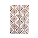 White 24 x 1 in Area Rug - Union Rustic Cairo Geometric Handmade Tufted Cotton/Wool Tan/Chocolate Area Rug Cotton/Wool | 24 W x 1 D in | Wayfair