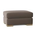 Winston Porter Branam 32" Rectangle Standard Ottoman in Gray | 17 H x 32 W x 25 D in | Wayfair 181C57CFD5244E32A652F29AD4822B8F