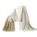 Vankirk 100% Cotton Throw in White Laurel Foundry Modern Farmhouse® | 50 W in | Wayfair 138CCD690A9A43C5A379B16BD758834A