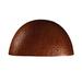 Wrought Studio™ Krimhilde Hammered Copper Half Moon Ceramic in Brown | 8 H x 15 W x 4 D in | Wayfair 41AA77F05CEF4A7FBC3AA7699CCA534C