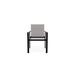 Telescope Casual Tribeca Café Stacking Patio Dining Chair Sling in Black | 34 H x 24 W x 24.5 D in | Wayfair 1T7823101