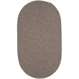 Brown 24 x 0.375 in Area Rug - Breakwater Bay Tryphena Hand-Braided Area Rug Polypropylene | 24 W x 0.375 D in | Wayfair