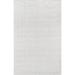 White 24 x 0.5 in Area Rug - Gracie Oaks Stevensen Striped Handmade Flatweave Ivory Area Rug Polyester | 24 W x 0.5 D in | Wayfair