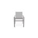 Telescope Casual Tribeca Café Stacking Patio Dining Chair Sling in Gray | 34 H x 24 W x 24.5 D in | Wayfair 1T7Y26201