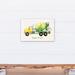 Viv + Rae™ Borger Cement Truck Canvas Art Canvas in Green | 12 H x 18 W x 1.25 D in | Wayfair E3530BCC022142069BF0B9361718E246