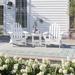 Three Posts™ Hartington 3 Piece Seating Group Plastic in White | Outdoor Furniture | Wayfair AGTG1241 41573542