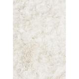 White 67 x 2 in Area Rug - Brayden Studio® Seldovia Handmade Shag Area Rug Polyester | 67 W x 2 D in | Wayfair C72B8E41C20943559AC7A9BF57B5DE48