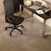 ES Robbins Corporation EverLife High Pile Carpet Ramped Rectangular Chair Mat in White | 0.2 H x 36 W x 48 D in | Wayfair 124081