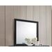 Rosdorf Park Olney Glam Beveled Dresser Mirror Wood in Black | 36 H x 47 W x 1 D in | Wayfair 27342C93091942AC8F026F47A4E8C096