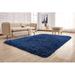 Blue 84 x 60 x 2 in Area Rug - Everly Quinn Mcnulty Handmade Tufted Area Rug Cotton | 84 H x 60 W x 2 D in | Wayfair