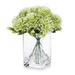 Latitude Run® Artificial Greenery Mixed Floral Arrangements & Centerpieces in Vase Faux Silk | 10 H x 6 W x 6 D in | Wayfair