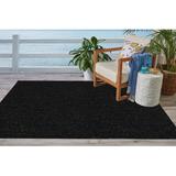 Black Rectangle 8' x 9' Area Rug - Latitude Run® Edan Braided Rug Polypropylene | Wayfair A2465D5E2AC046E3BAF9AE529907F497