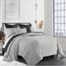 Latitude Run® Acampo Comforter Set Polyester/Polyfill/Cotton Percale in Black | Super King Comforter + 2 Shams + 2 Throw Pillows | Wayfair