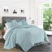 Latitude Run® Acampo Comforter Set Polyester/Polyfill/Cotton Percale in Blue | Twin Comforter + 1 Sham + 1 Throw Pillow | Wayfair