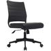 Latitude Run® Aftandil Conference Chair Aluminum/Upholstered in Black | 39 H x 24 W x 24 D in | Wayfair DA92C85AF3604C3598256D41954A2391