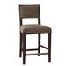 Fairfield Chair Dilworth 26" Counter Stool Wood/Upholstered in Brown | 37 H x 19.5 W x 22 D in | Wayfair 5049-C7_3156 72_Espresso