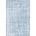 Blue 0.75 in Area Rug - Ebern Designs Areyana Geometric Handmade Tufted Wool Light Area Rug Wool | 0.75 D in | Wayfair