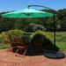 Freeport Park® Fossum 9' 6" Cantilever Umbrella Metal in Green | 95 H in | Wayfair 7C0AFD52F9AD47708793DF253061FA0B