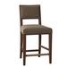 Fairfield Chair Dilworth 26" Counter Stool Wood/Upholstered in Brown | 37 H x 19.5 W x 22 D in | Wayfair 5049-C7_3162 08_Walnut