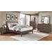 Red Barrel Studio® Pollyanna Sleigh Bed Metal in Brown/Gray | 48.25 H x 63.5 W x 90.75 D in | Wayfair 38124B1406F64813BC21D56B9DA502FD