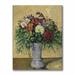 Vault W Artwork Bouquet of Flowers in a Vase by Paul Cezanne - Print on Canvas in Green/Red | 24 H x 18 W x 2 D in | Wayfair