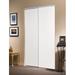 Closet Door - Custom Door and Mirror Flush Manufactured Unfinished Sliding Closet Doors Manufactured in Brown/Green | 80 H x 48 W in | Wayfair