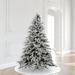 Mercury Row® Fir Artificial Christmas Tree, Metal in Green/White | 6.5' H | Wayfair A895165