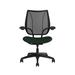 Humanscale Liberty® Ergonomic Mesh Task Chair Upholstered/Mesh in Black | 43.3 H x 26.5 W x 25 D in | Wayfair L113VM81CF57XFSHNSC