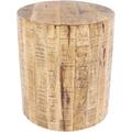Birch Lane™ Pietra Drum End Table Wood in Brown | 18 H x 16 W x 16 D in | Wayfair 2676DA4C84014E0CA8FAC3BF4591ECF8
