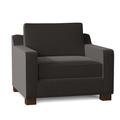 Wide Chair - Latitude Run® Aceyon 41" Wide Chair & a Half Wood in Brown | 35 H x 41 W x 38 D in | Wayfair 76B3870A375F43CF9B3372D9FA33C0D0