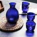 Orren Ellis Sehgal 5 Piece 10 oz. Glassware Set Glass in Blue | 4.72 H x 1.77 W in | Wayfair C6E2E20DC1E3451A8047B9C612BFEB98