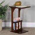 Millwood Pines Felicia Solid Wood C End Table w/ Storage Wood in Brown | 24 H x 12.5 W x 15 D in | Wayfair E8E96B2E77834102B3B550F19AA36349