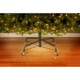 The Holiday Aisle® Rolling Artificial Tree Stand Steel in Gray | 7 H x 28 W x 28 D in | Wayfair FTS-28R-1