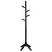 Corrigan Studio® Demetri Solid Wood 6 - Hook Freestanding Coat Rack Wood in Brown | 69 H x 21 W x 21 D in | Wayfair