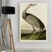 Vault W Artwork Whooping Crane by John Audubon - Graphic Art Print on Canvas Canvas, Solid Wood in Green/Red | 27 H x 18 W x 1.5 D in | Wayfair