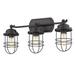 Three Posts™ Lylah 3-Light Dimmable Vanity Light, Metal in Black | 10.38 H x 21.13 W x 6.25 D in | Wayfair AE65FF73C6994133BECB6766B1E6D9E3