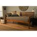 Lark Manor™ Alhamdi Twin Solid Wood Daybed w/ Mattress Upholstered/Polyester in Brown | 39 H x 39.5 W x 80 D in | Wayfair