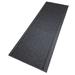 Gray 26 W in Indoor/Outdoor Area Rug - Ebern Designs Light Weight Indoor/Outdoor Slip Resistant Rug Polyester | Wayfair