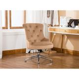 Kelly Clarkson Home Augusta Task Chair Upholstered in Brown | 35.82 H x 22.04 W x 27.95 D in | Wayfair C849BFF6C758499DBCB5431962D86E4A