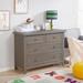 Red Barrel Studio® Mylor 4 Drawer Dresser, Solid Wood in Gray | 34.7 H x 46.1 W x 18.1 D in | Wayfair D17D599B631A43E49BB9CBBEAD66714D