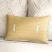 Rosdorf Park Onna Lumbar Pillow Polyester/Polyfill/Satin in Yellow | 15 H x 20 W x 4 D in | Wayfair ROSP4670 41561149