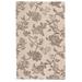 Brown/Gray 60 x 0.5 in Area Rug - Alcott Hill® Kohut Floral Handmade Tufted Wool Beige/Gray Area Rug Cotton | 60 W x 0.5 D in | Wayfair