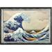 Vault W Artwork The Great Wave off Kanagawa by Katsushika Hokusai Picture Frame Painting on Canvas Canvas | 27.5 H x 28 W x 2 D in | Wayfair